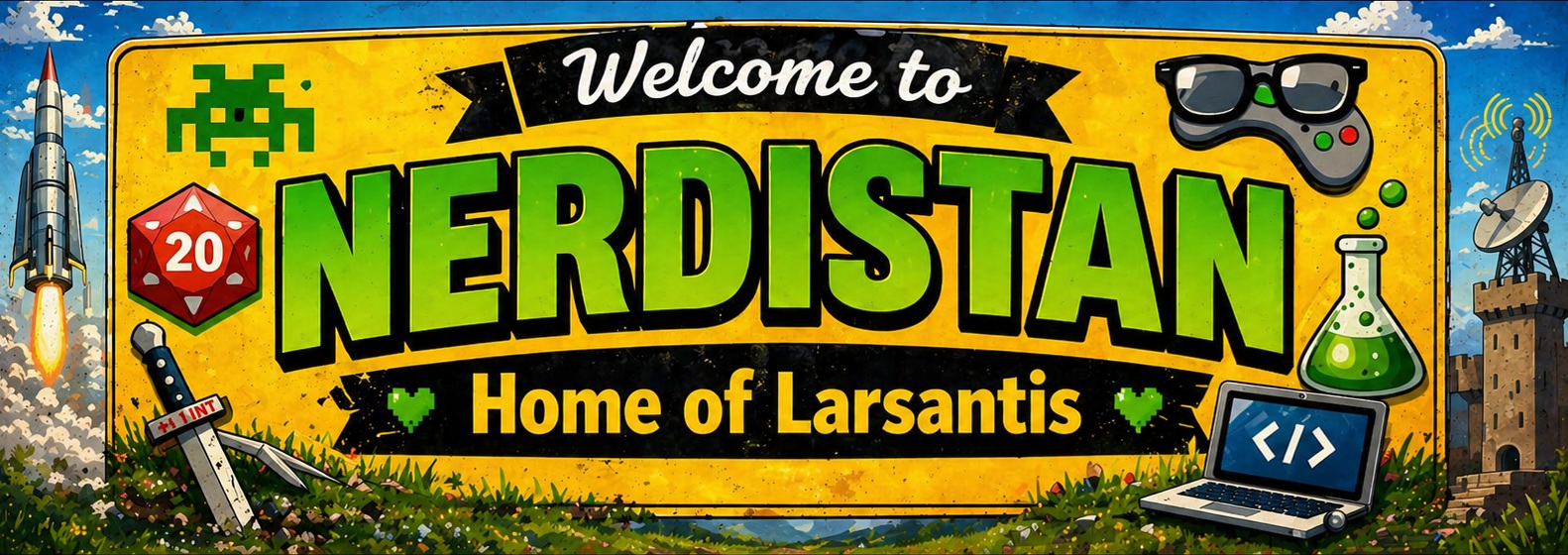 Welcome to Nerdistan – Home of Larsantis
